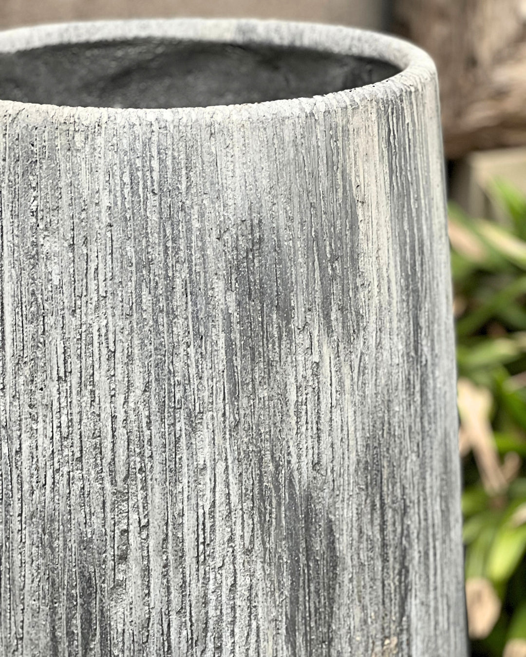 Grey Vertical Planter