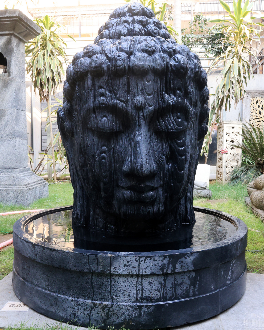 Buddha Head Fountain