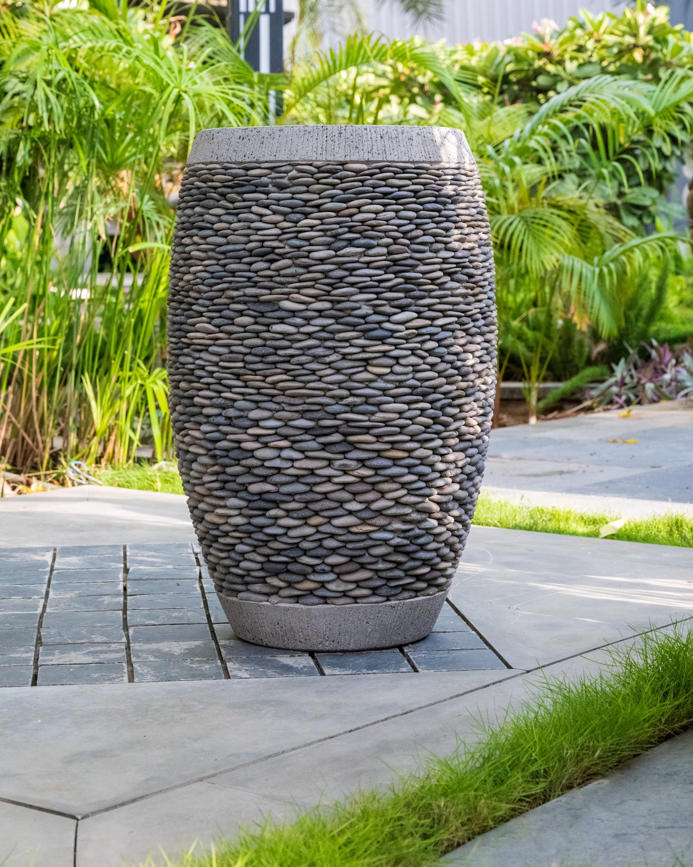 Rainbow Stone Planter (large)