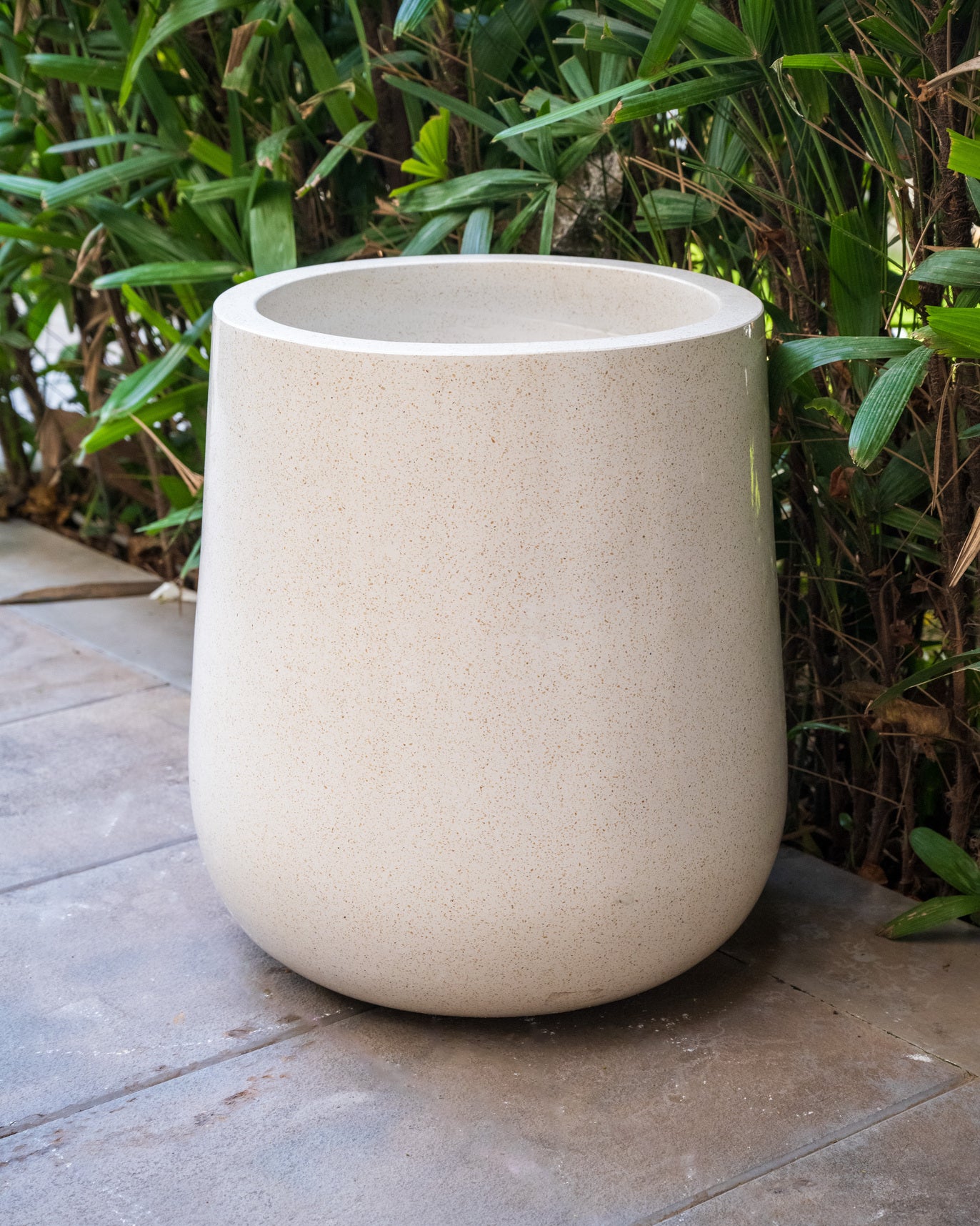 Snowy Terrazzo Planter (large)