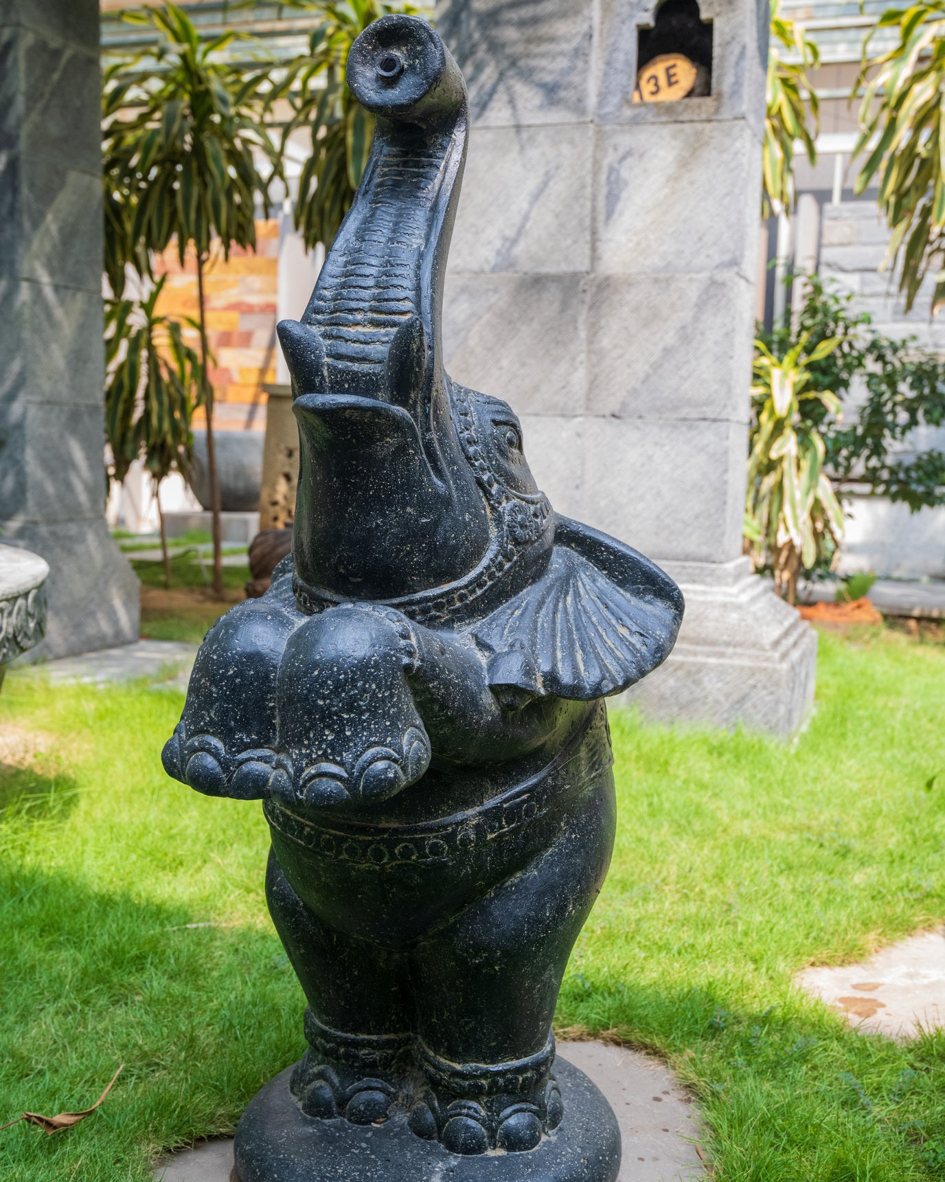 Majestic Elephant Oasis Fountain