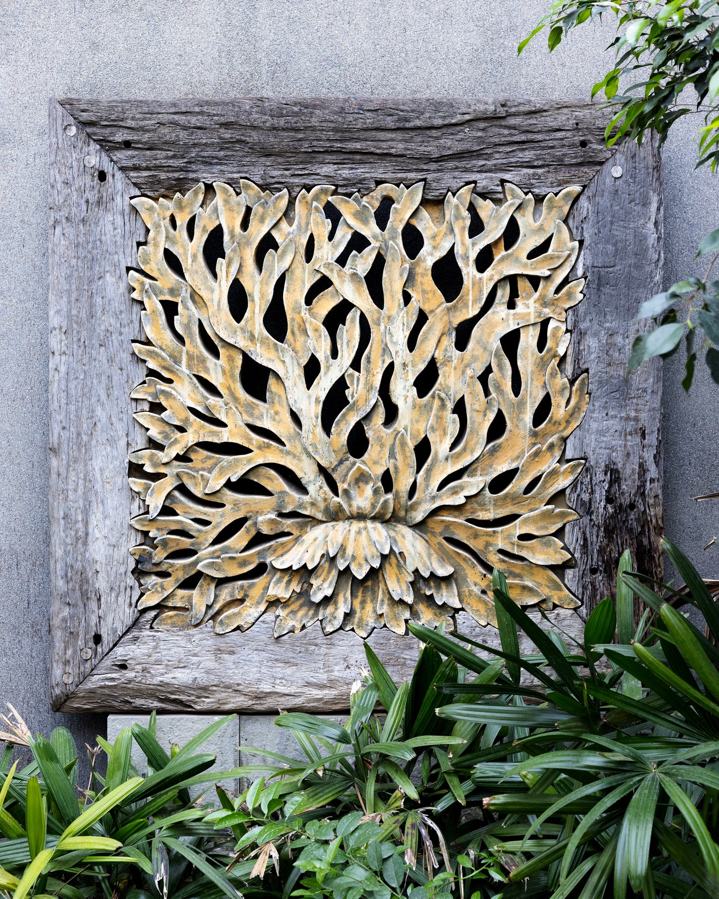 Wooden Artefact Yellow