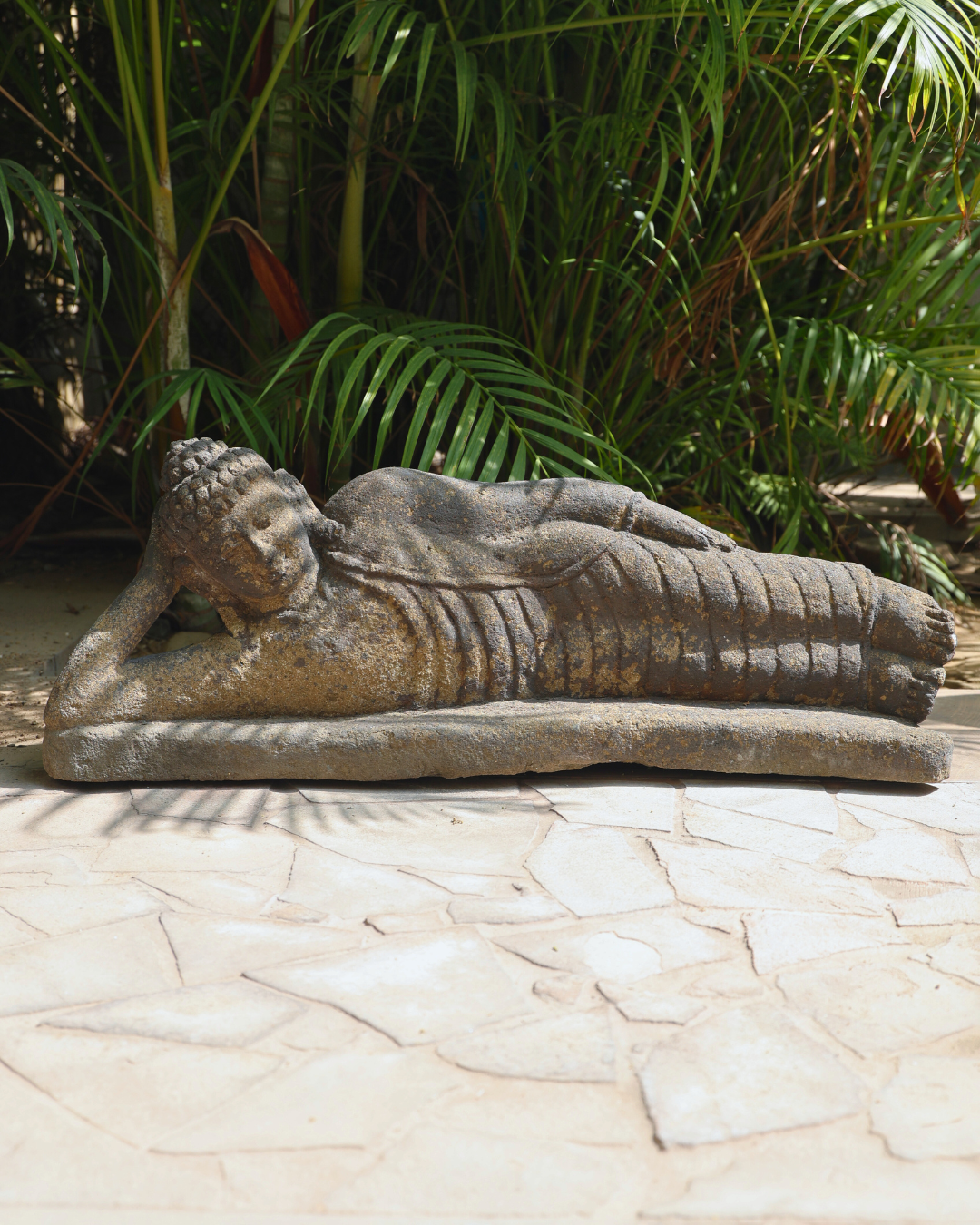 Resting Stone Statue