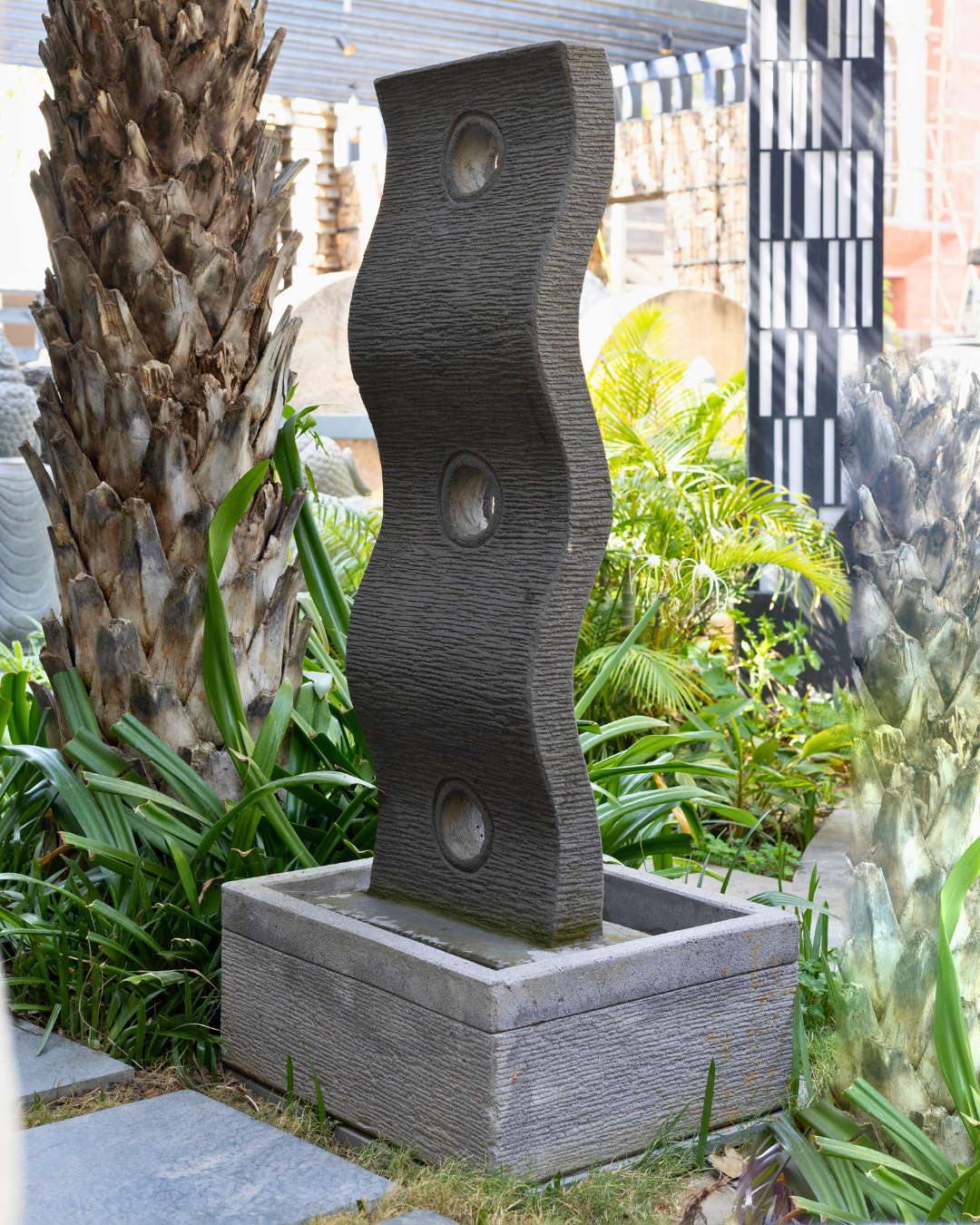 Abstract Water Fountain