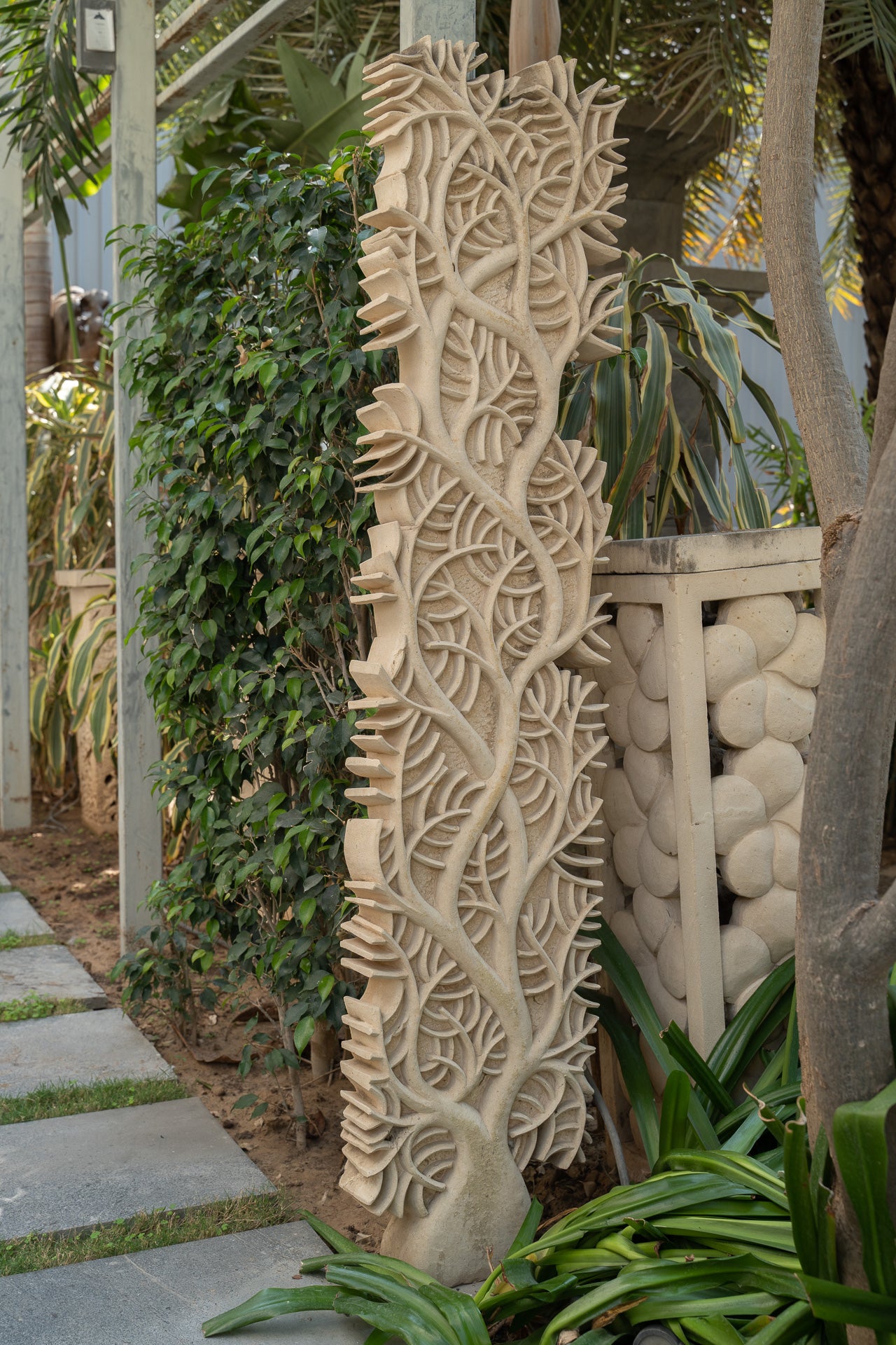 Creeping Branches Stone Panel