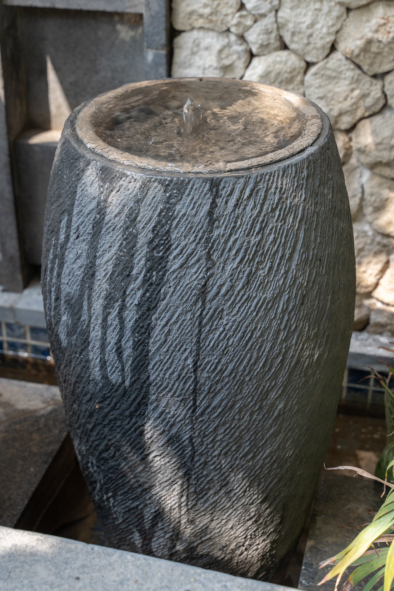 Drumming Stone Fountain