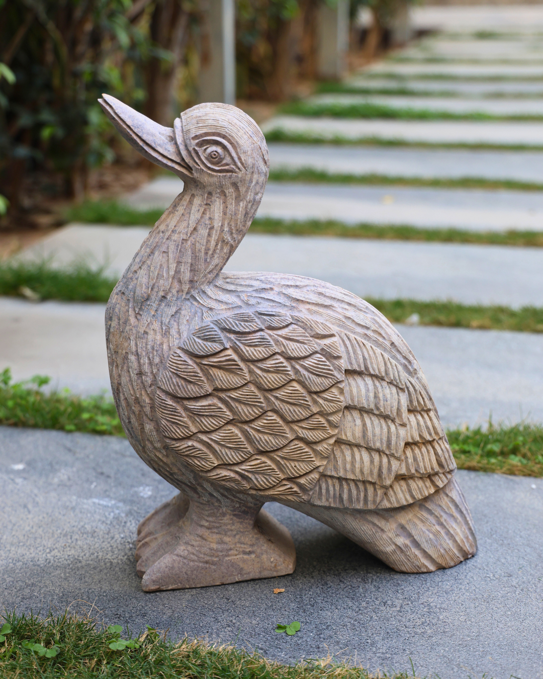 Stone duckling