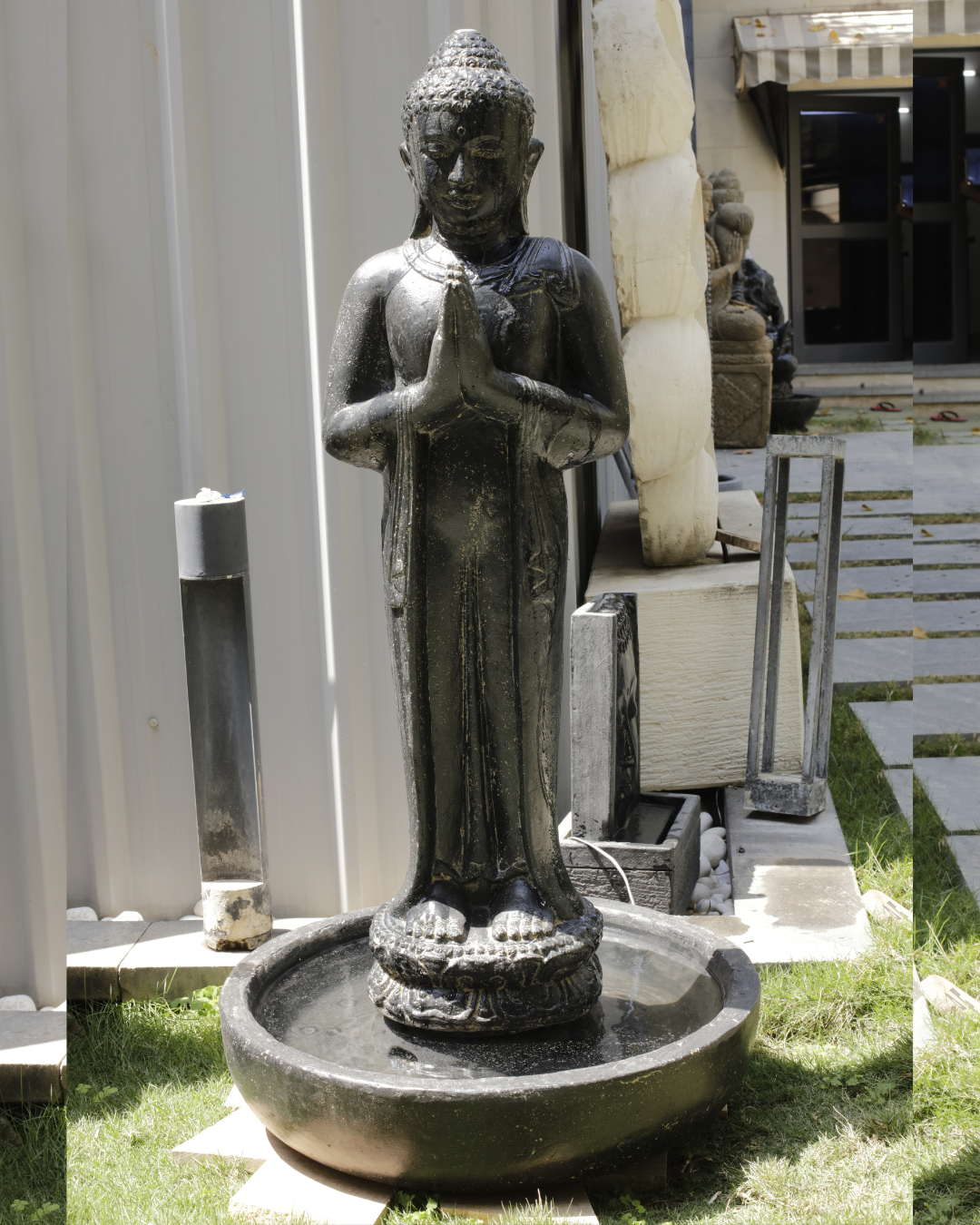 Standing Buddha Fountain