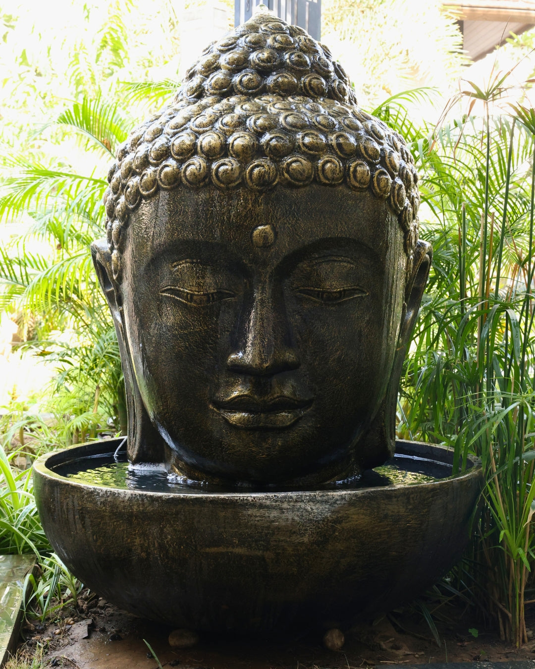 Buddha Head Fountain