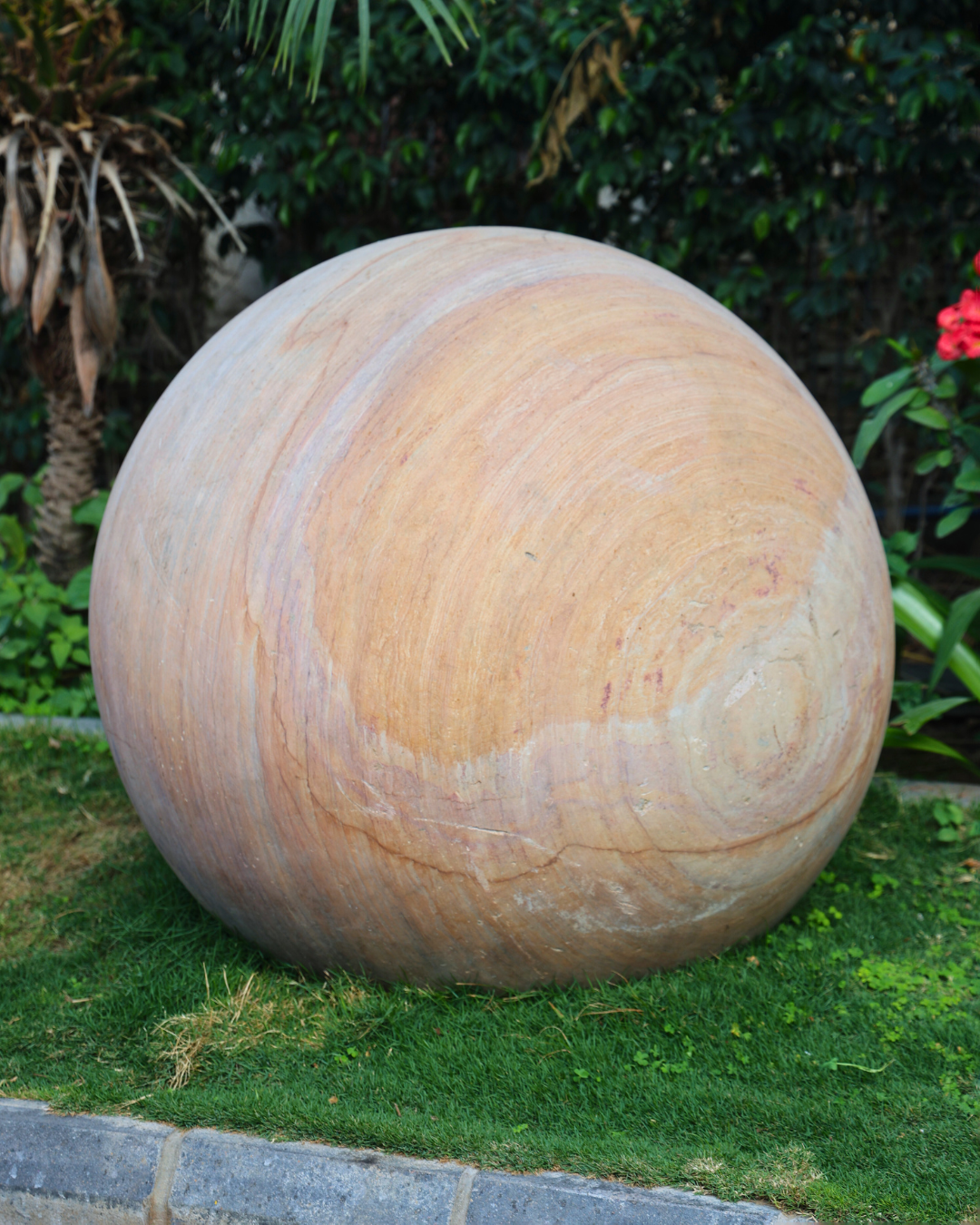 Fiery Ball Statue