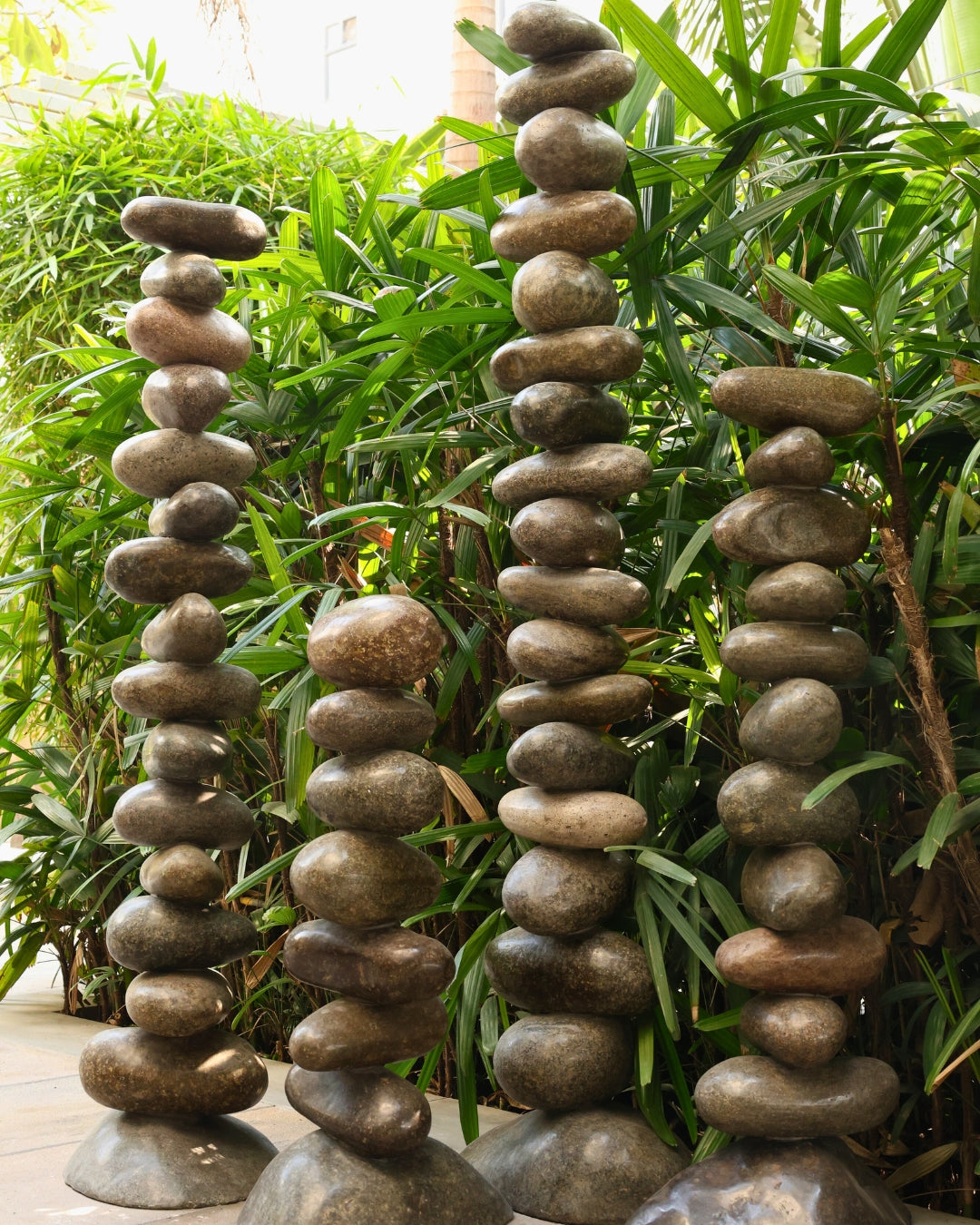 Pebble Pillars (Set Of 4)