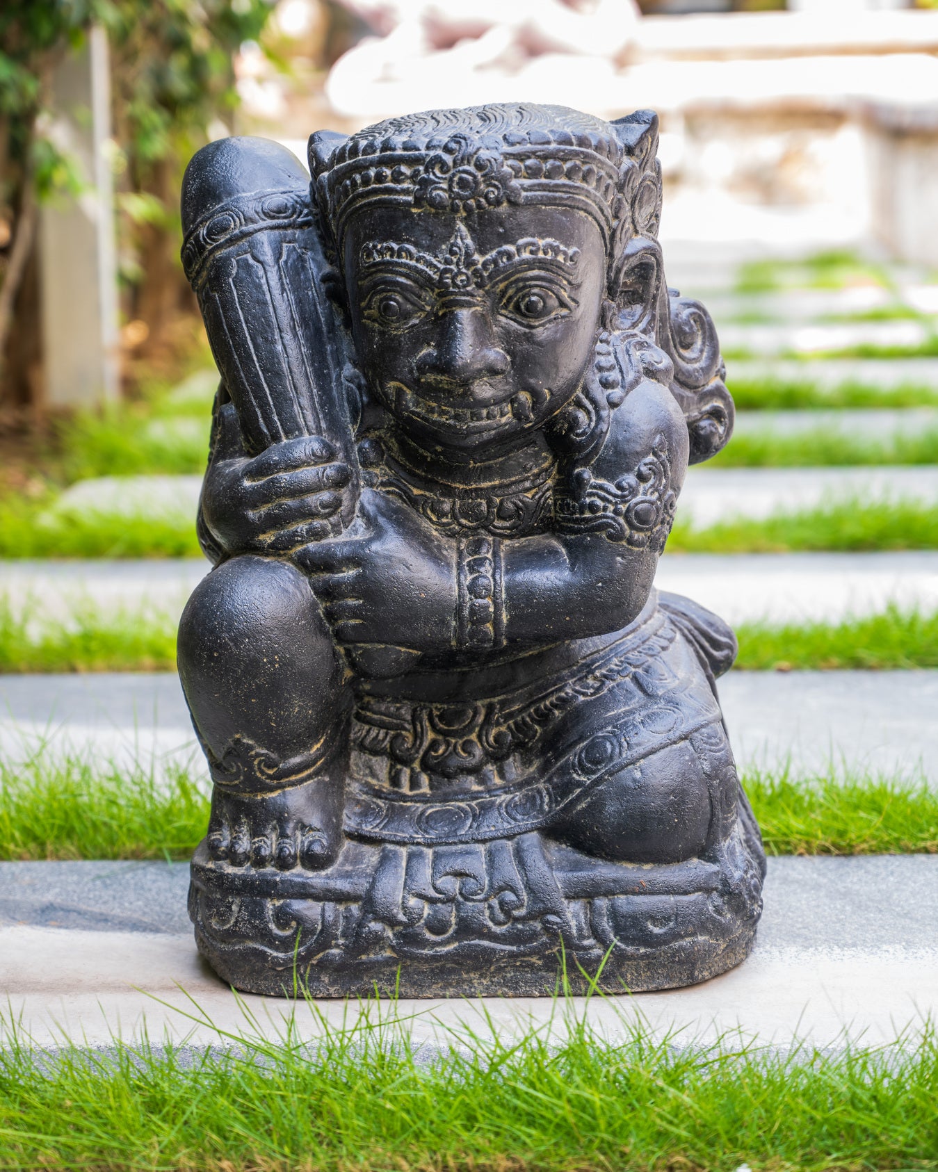 Guardian Main Gate Stone Statue