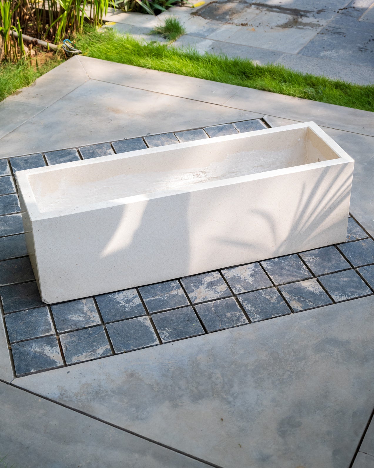 Sinking Terrazzo Stone Planter (large)