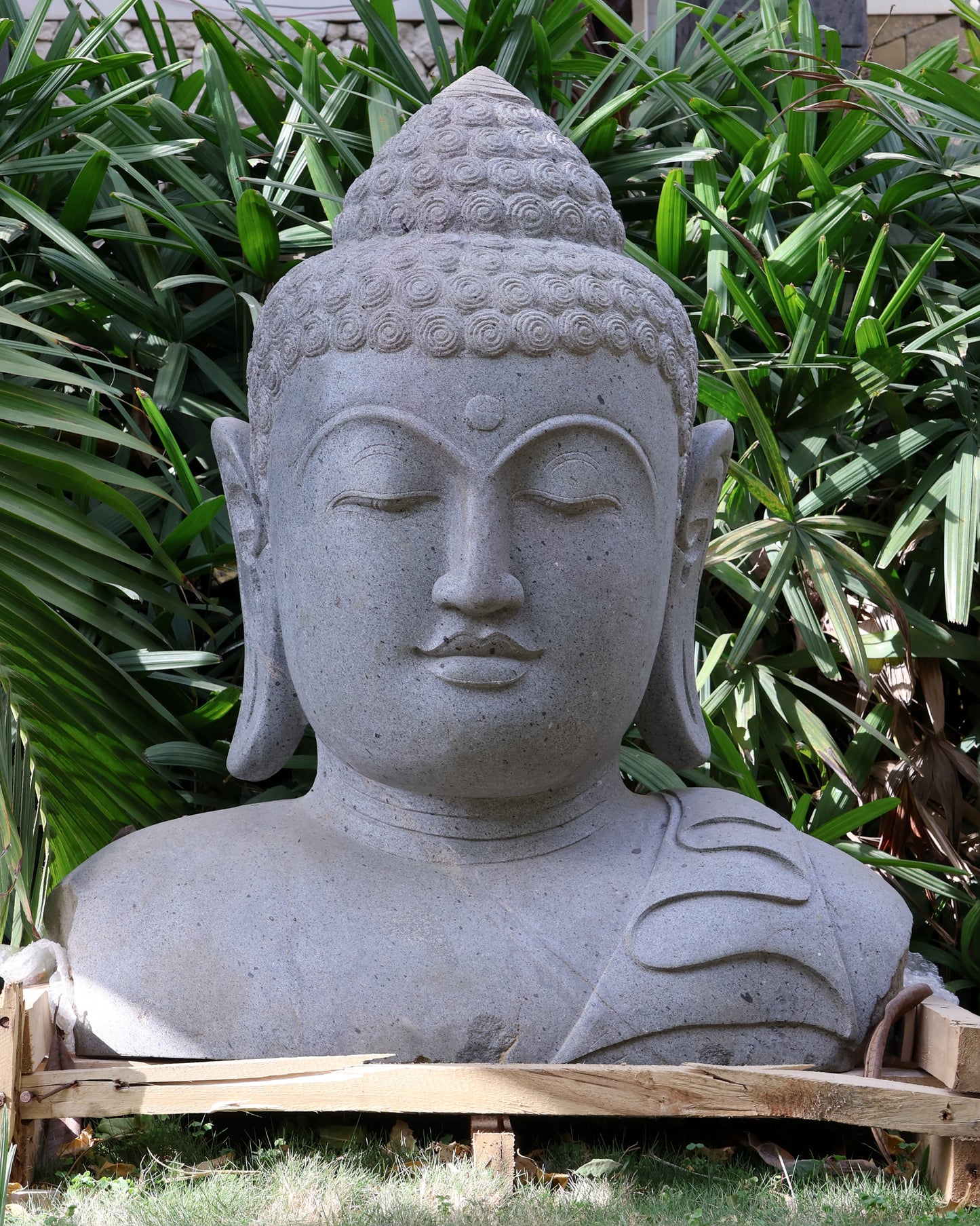 Buddha Head Grey
