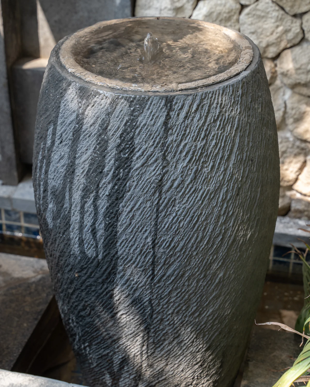 Drumming Stone Fountain