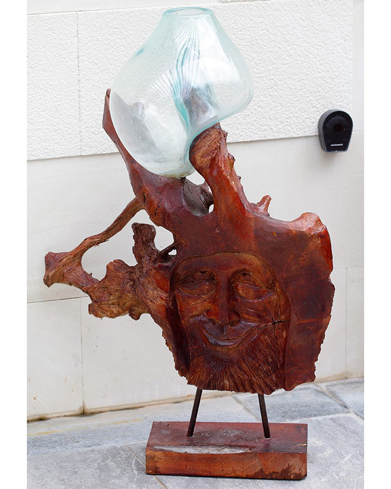 Ornamental Woodlog Artefact