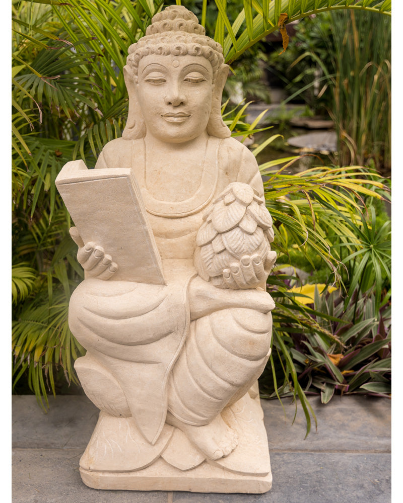 Reciter Ganesha Statue
