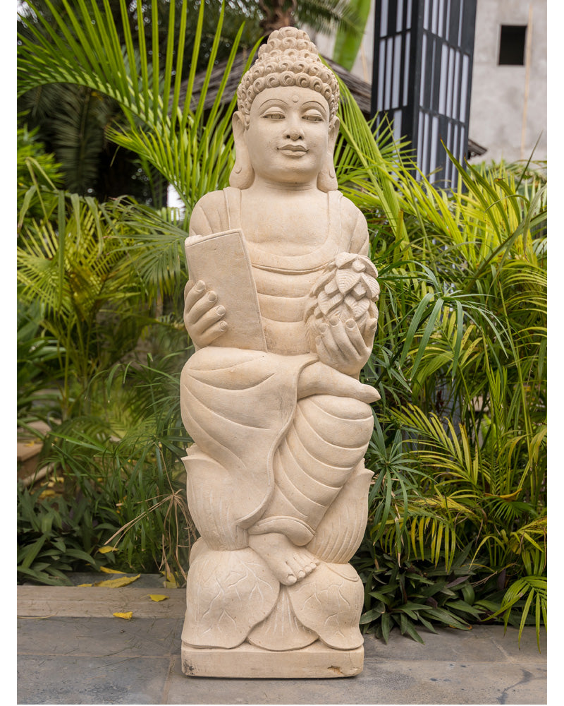 Reciter Ganesha Statue