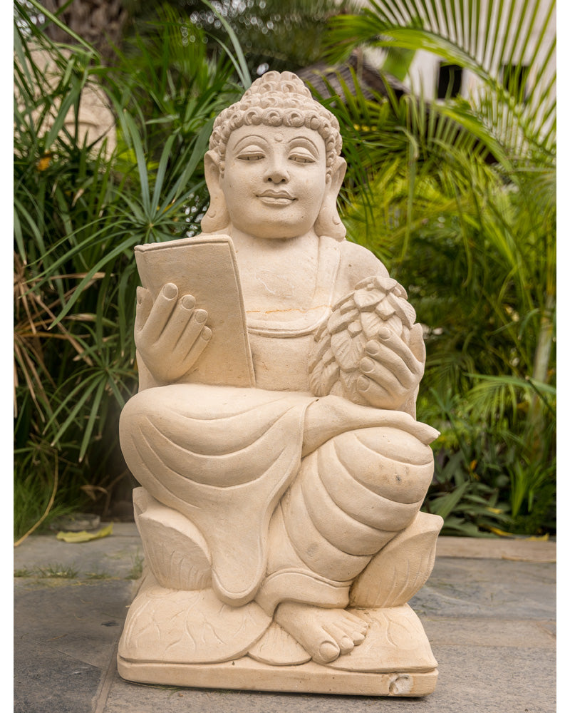Reciter Ganesha Statue