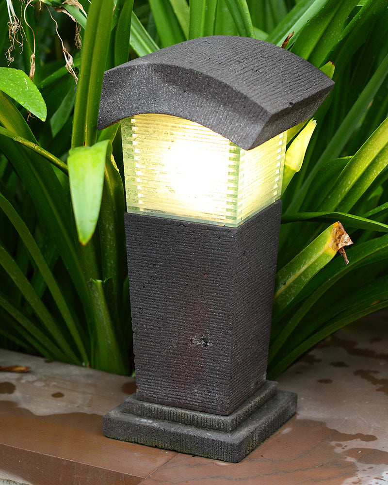 Lava Stone Pillar Light